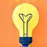 Icon representing creative thinking and new ideas